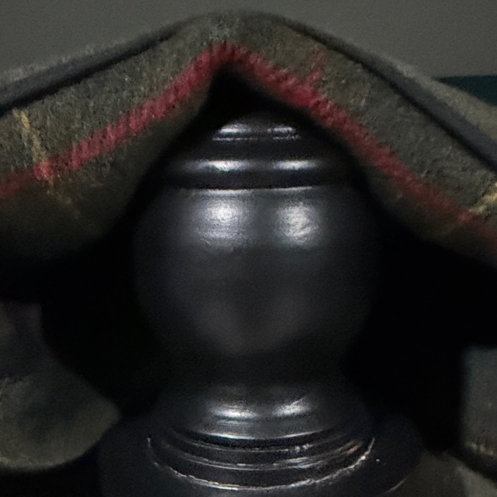 Men's Olive Hooded Toggle Coat - Picture 3 of 11